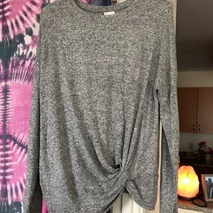 Incredibly soft grey sweater